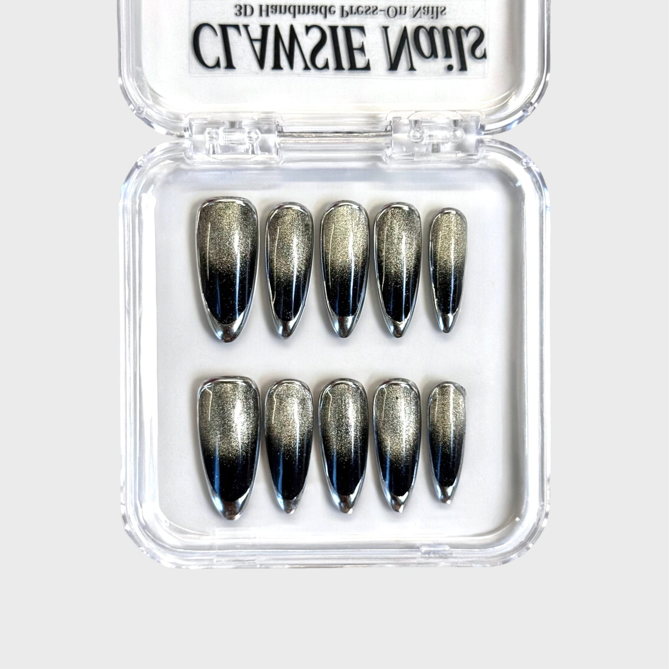 Black&Almond-French-Cat Eye