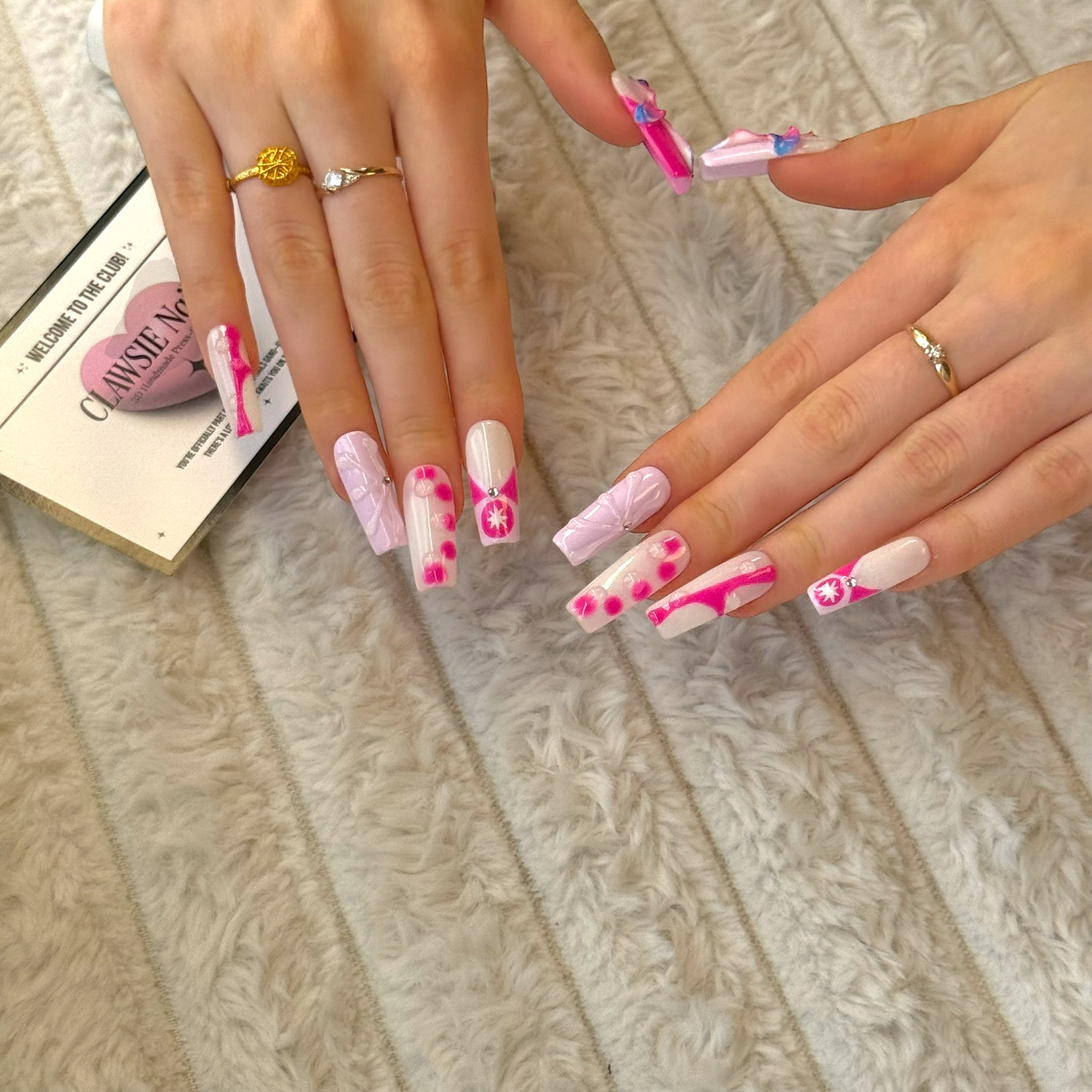 Y2K Barbie Petals (Square)