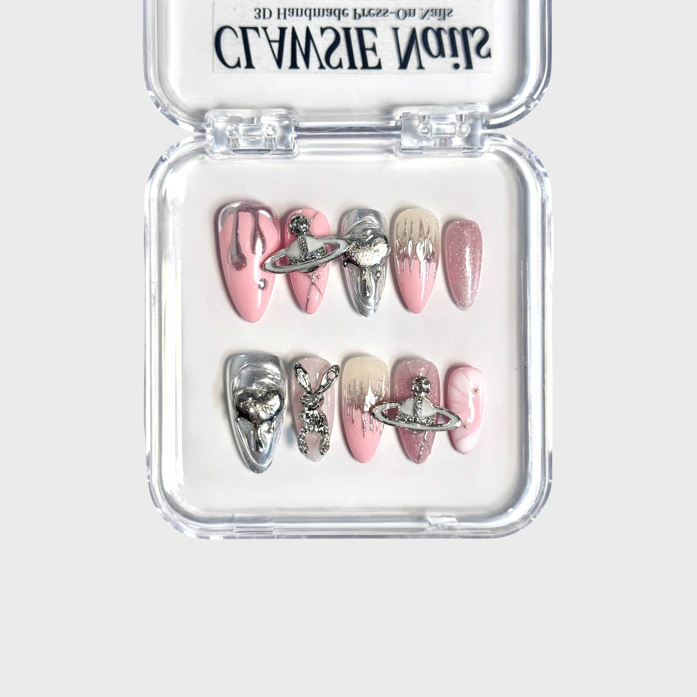 3DPink Silver Galaxy-DX2412 (Almond)
