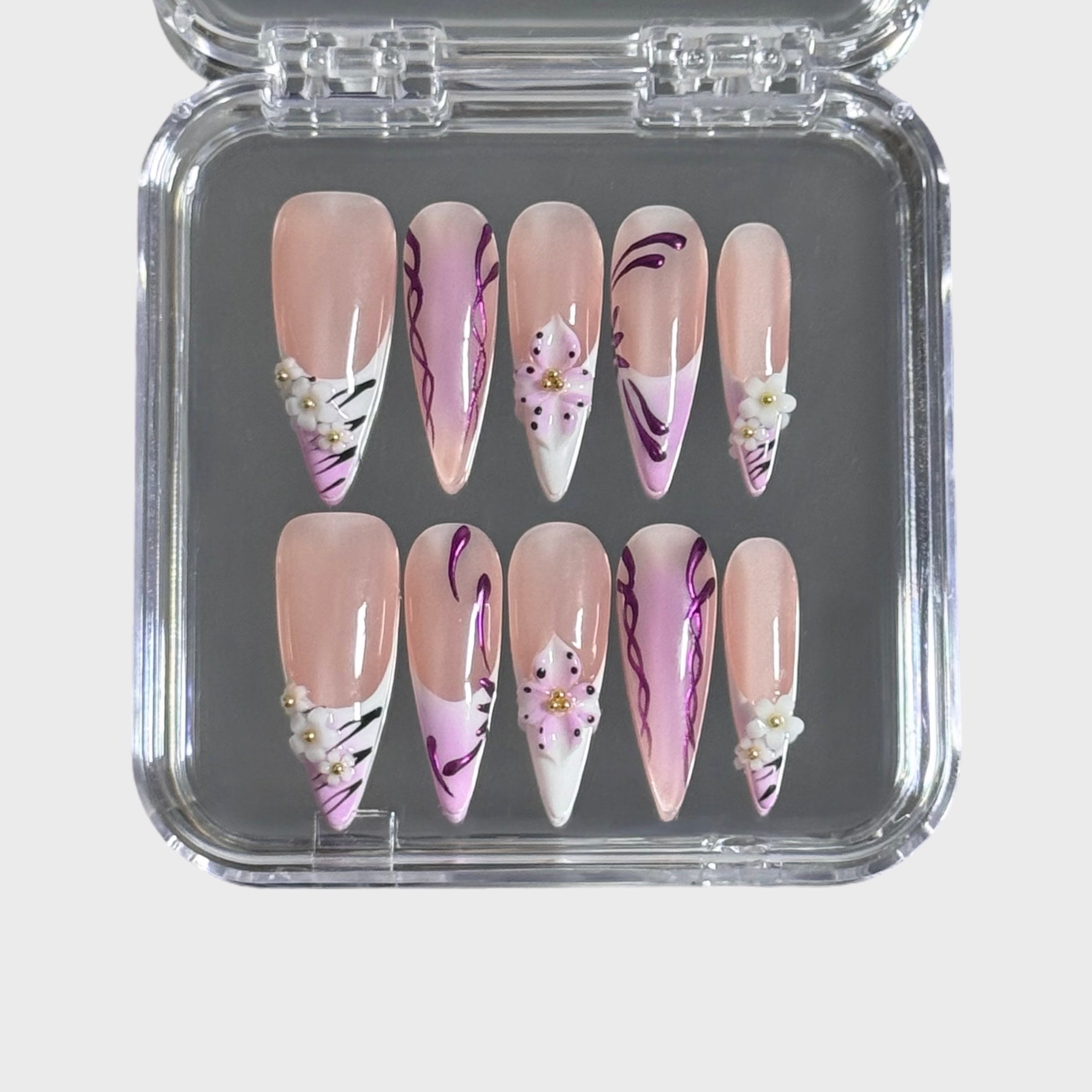 Sakura Lines (Stiletto)