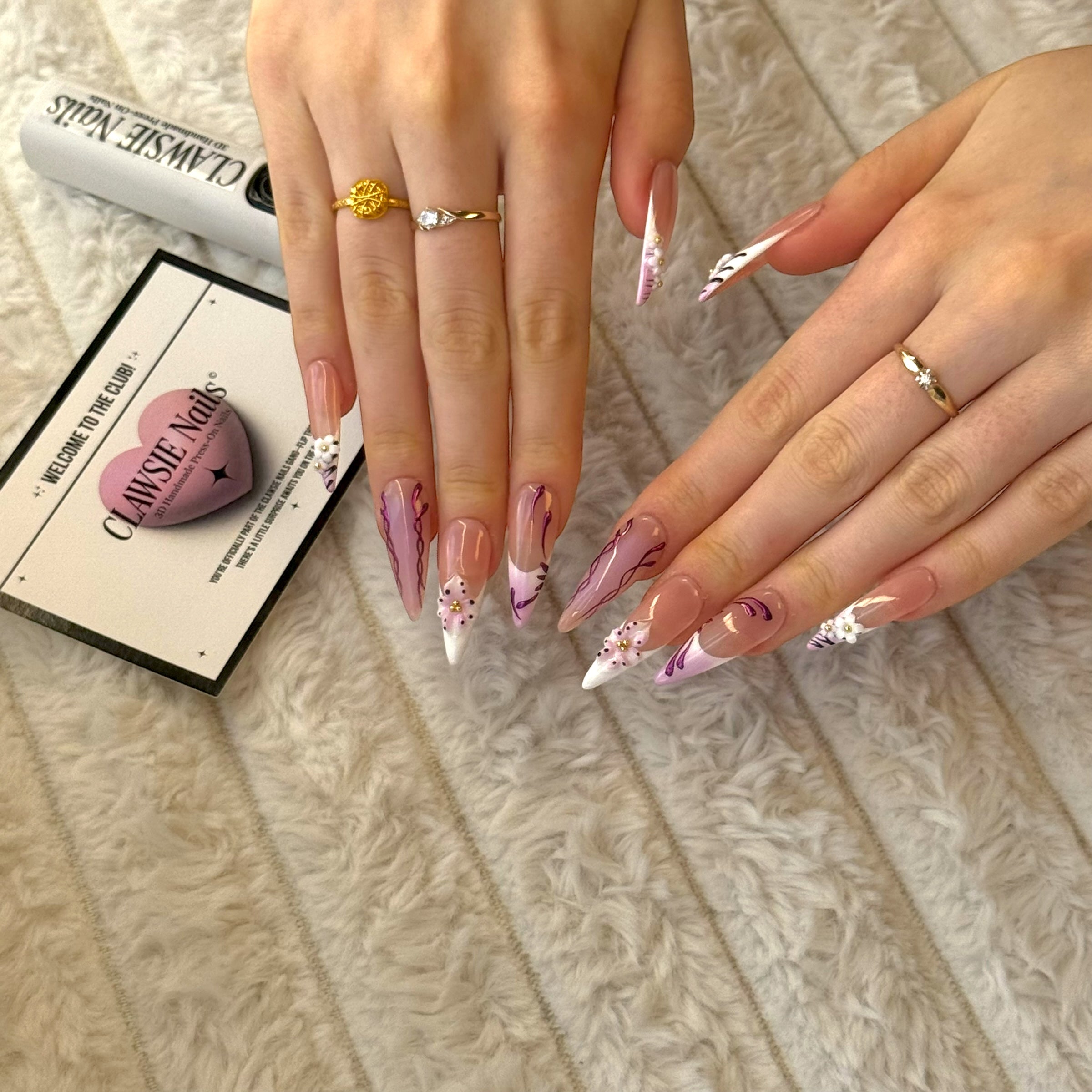 Sakura Lines (Stiletto)