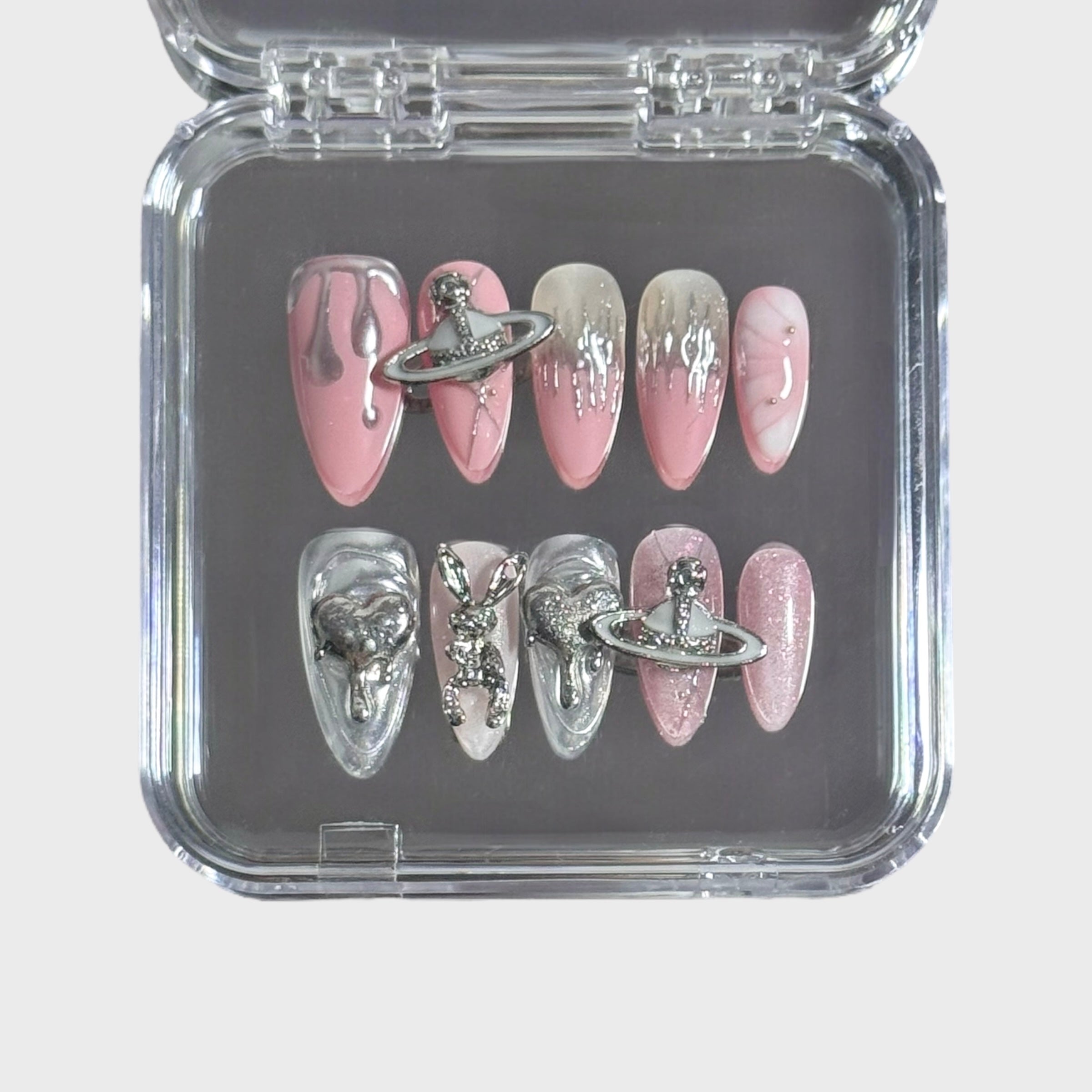 3DPink Silver Galaxy-DX2412 (Almond)