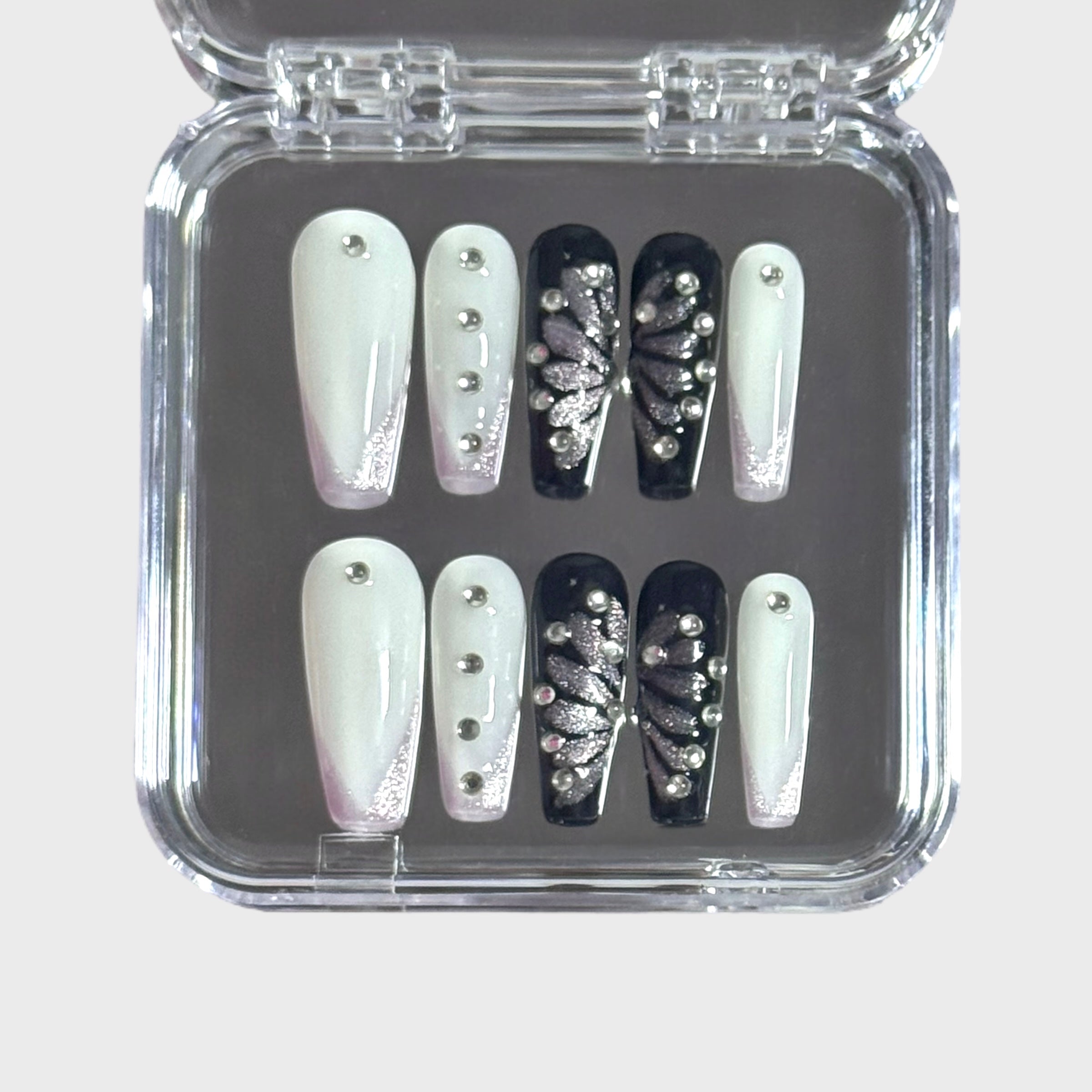 Milk White Butterfly - 077 (Coffin)