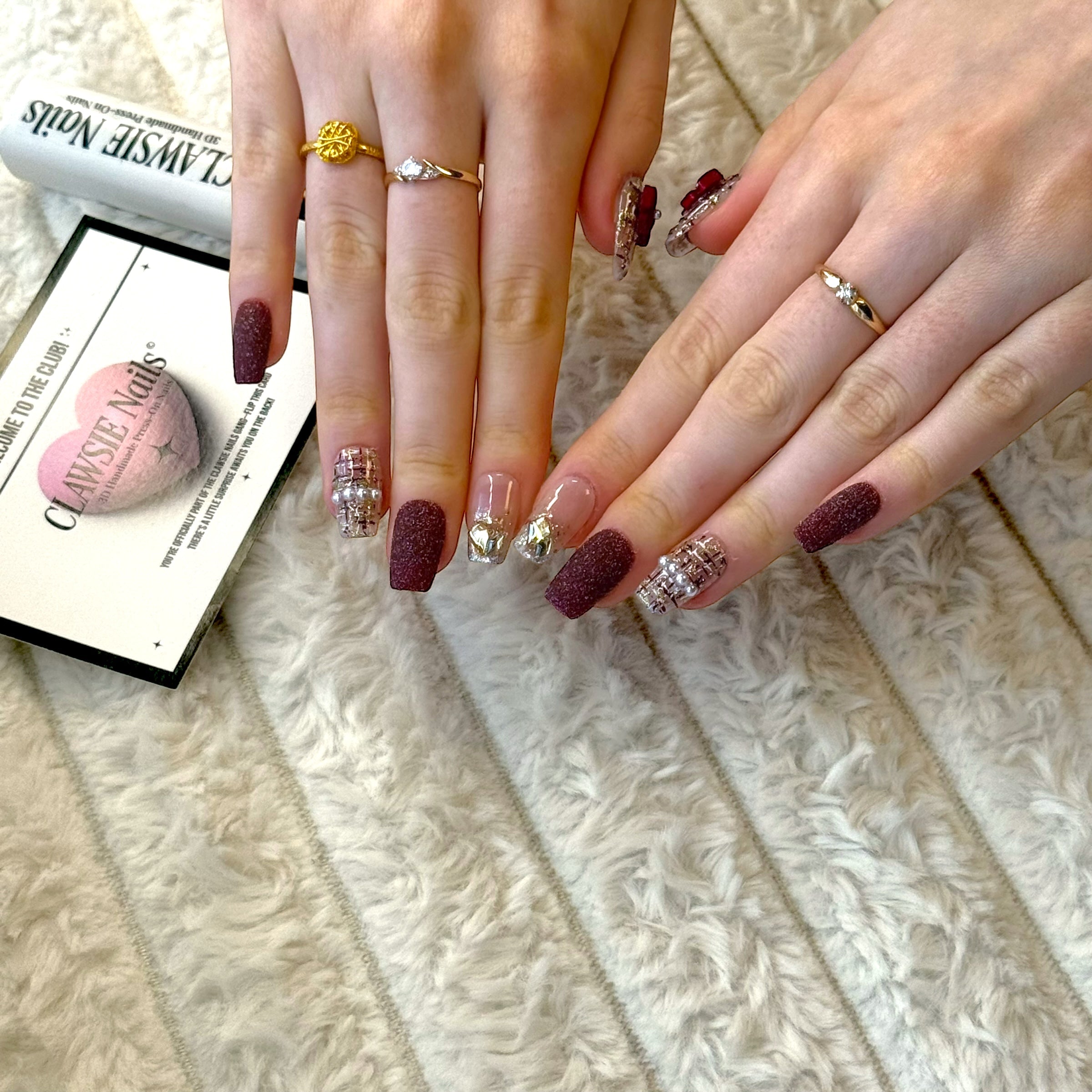 Sparkling Red Fragrance （Short-Square）