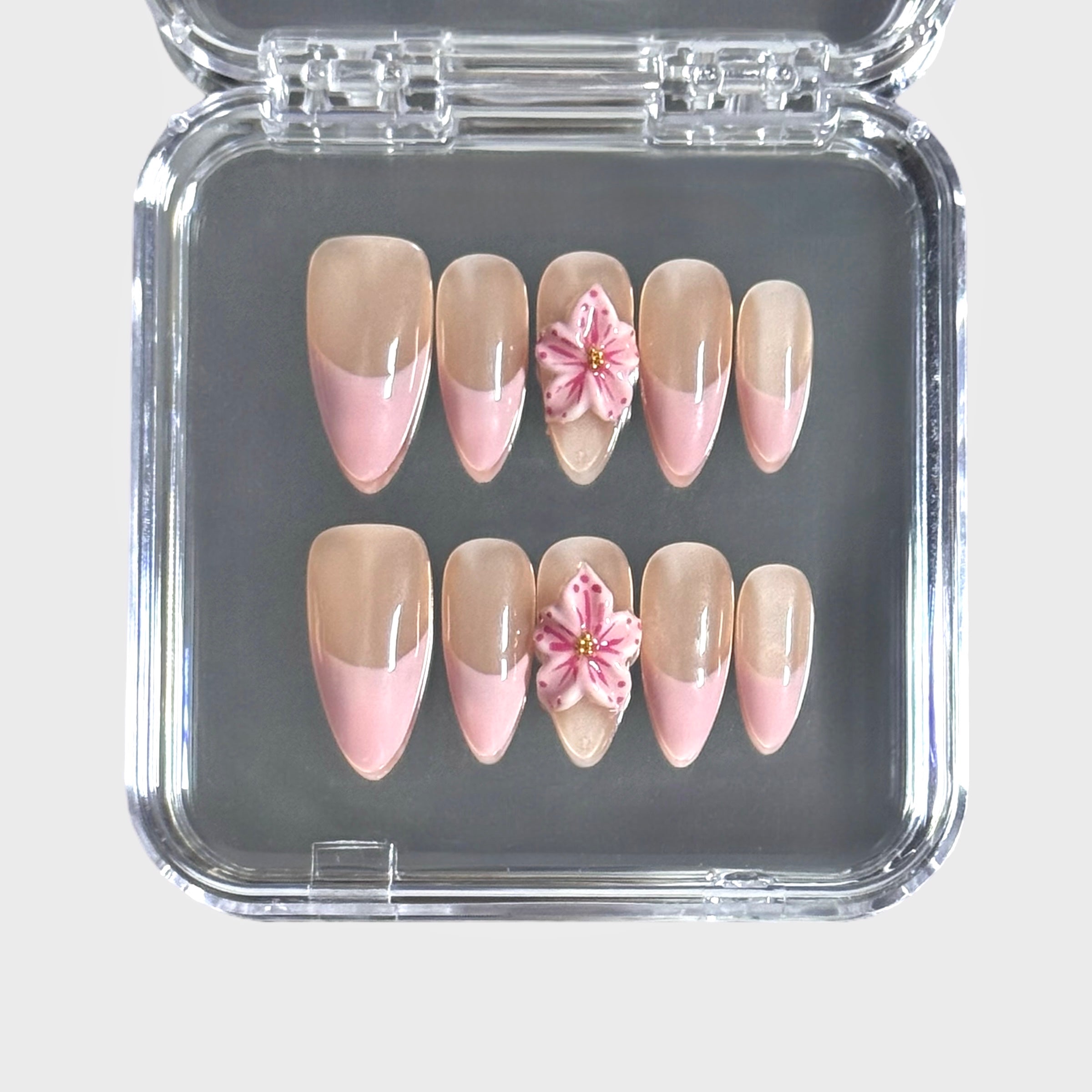 3D Flowers-DX3208 (Almond)