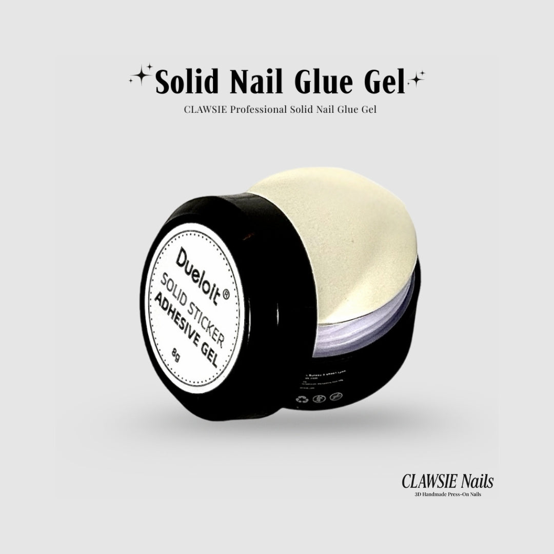 Solid Nail Glue Gel