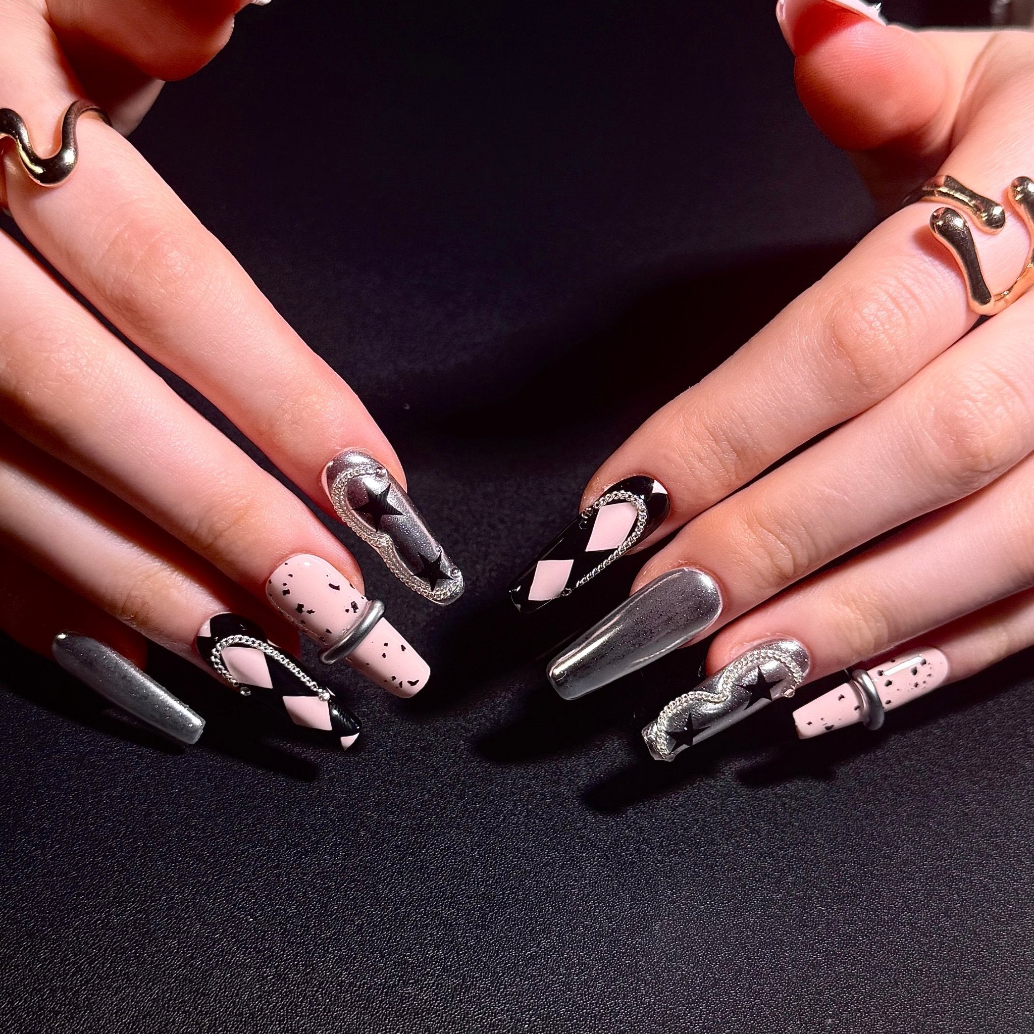 Dry Milk - 200 (Ballerina) | Press - on Nails by CLAWSIE