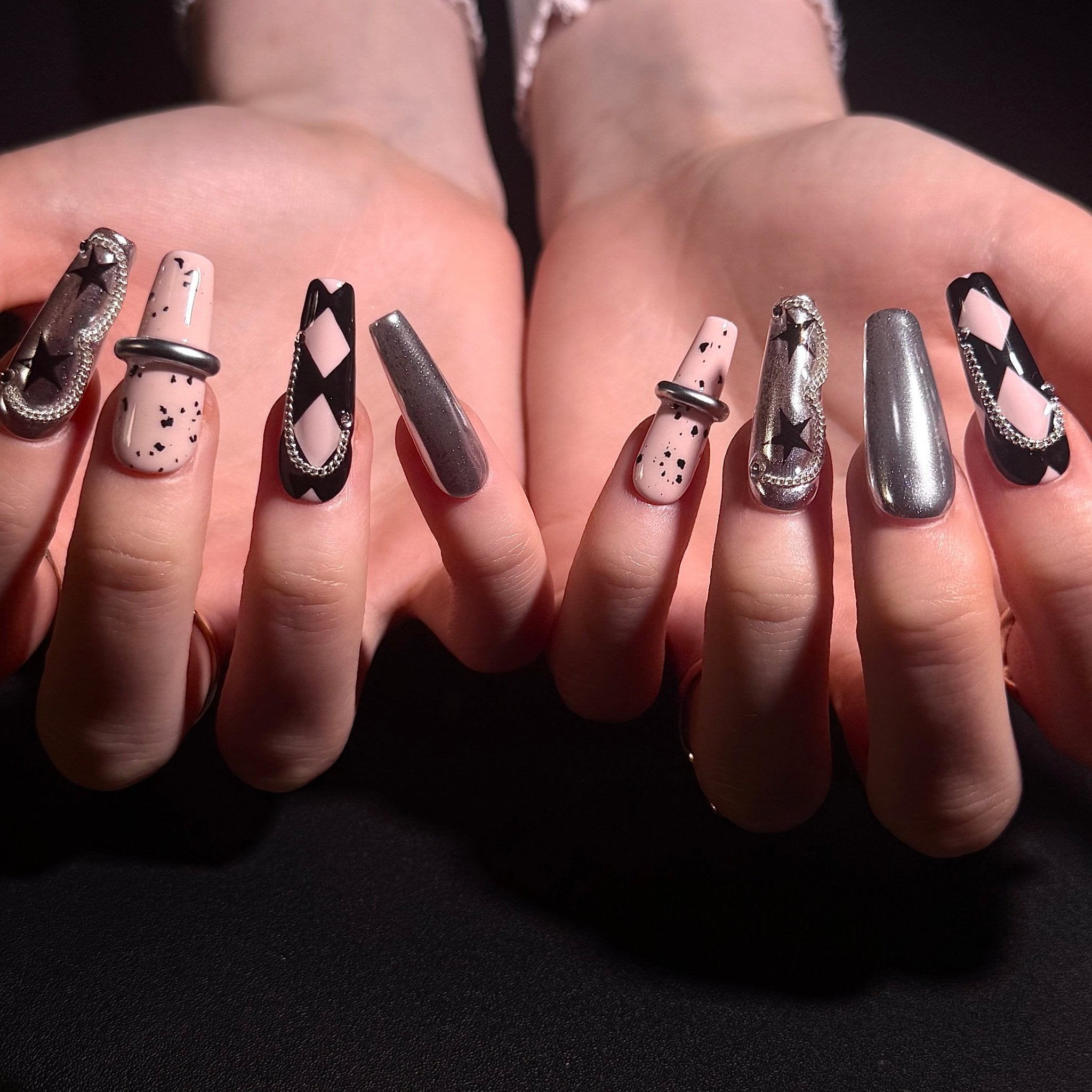 Dry Milk - 200 (Ballerina) | Press - on Nails by CLAWSIE