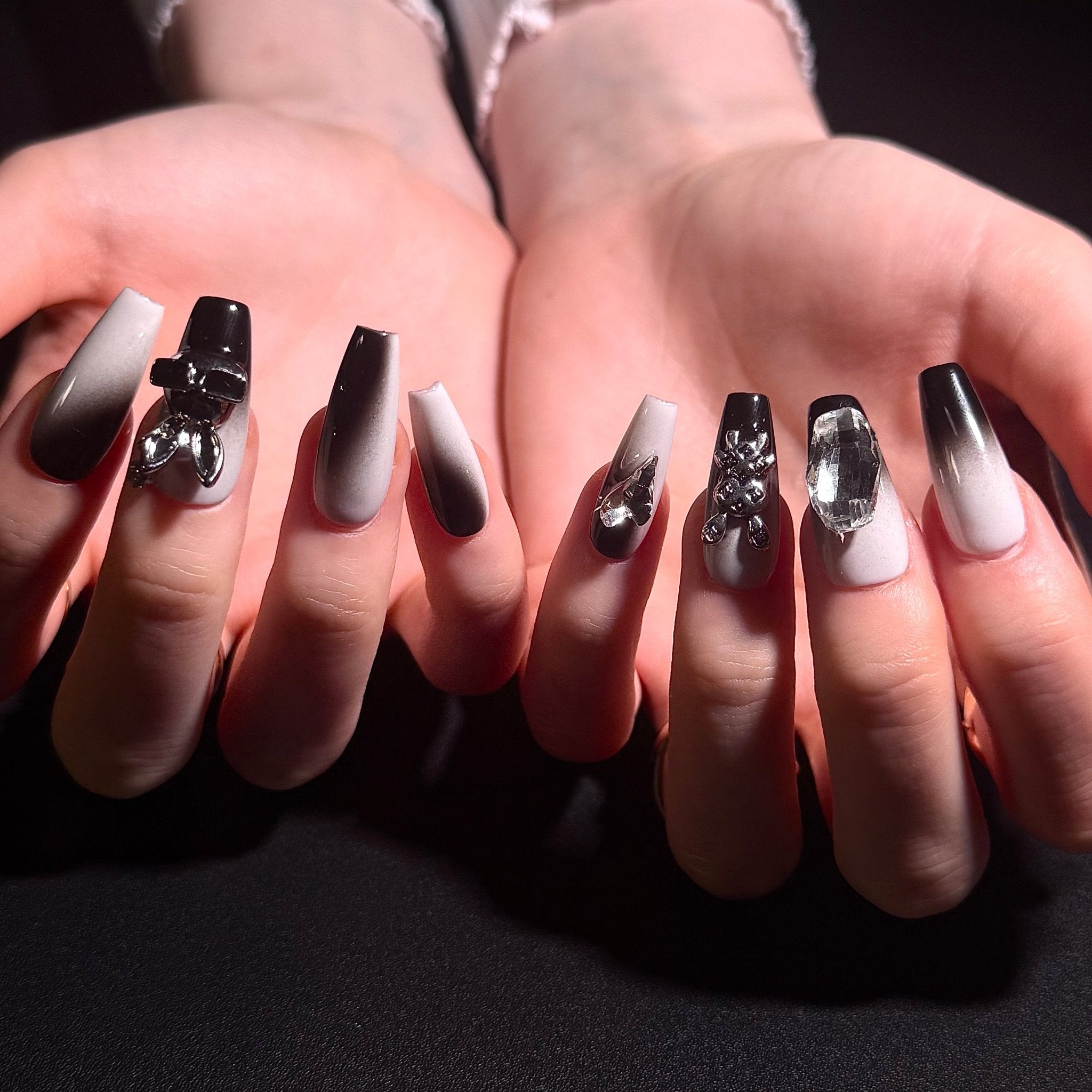 Sunglasses - Bunny (Ballerina) | Press - on Nails by CLAWSIE